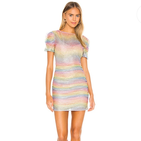 NBD Dresses & Skirts - NEW NBD Skyla Mini Dress in Multi